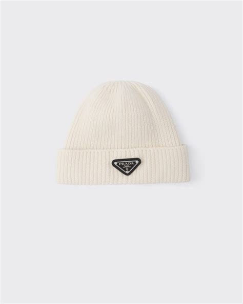 prada veanie|prada beanie white and pink.